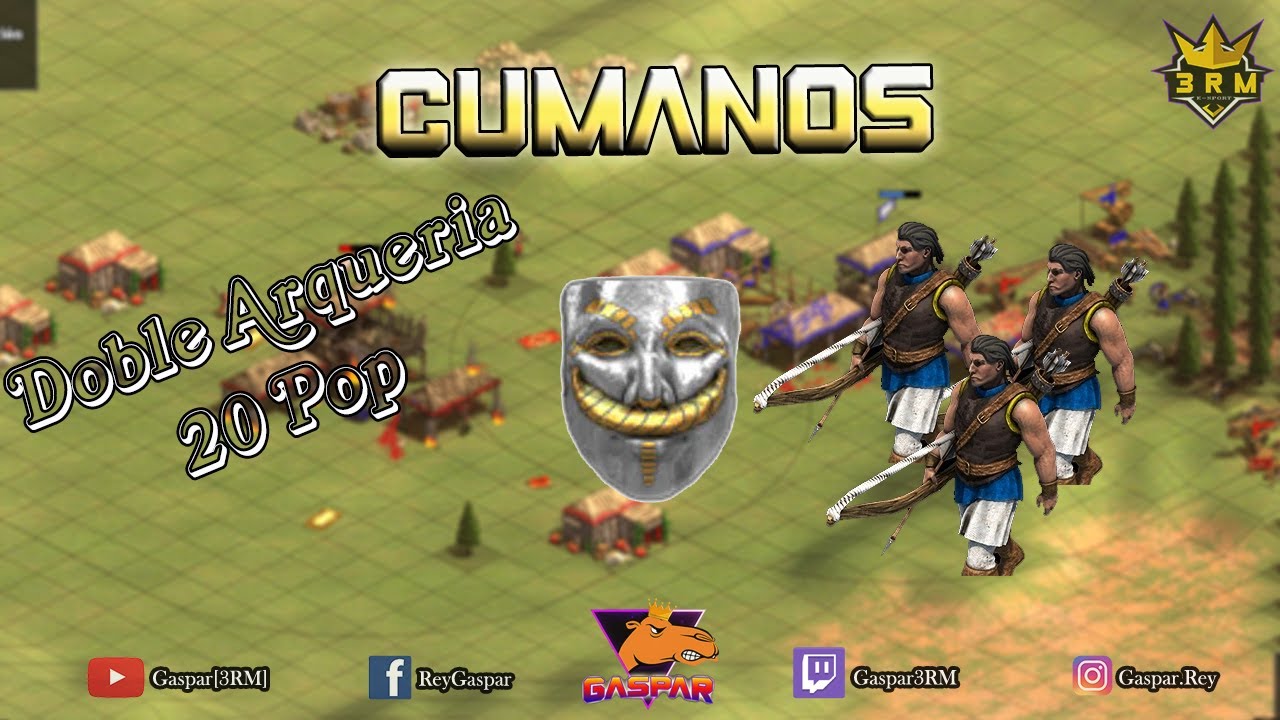 Age Of Empires 2 Definitive Edition CUMANOS Doble Arqueria 20 POP