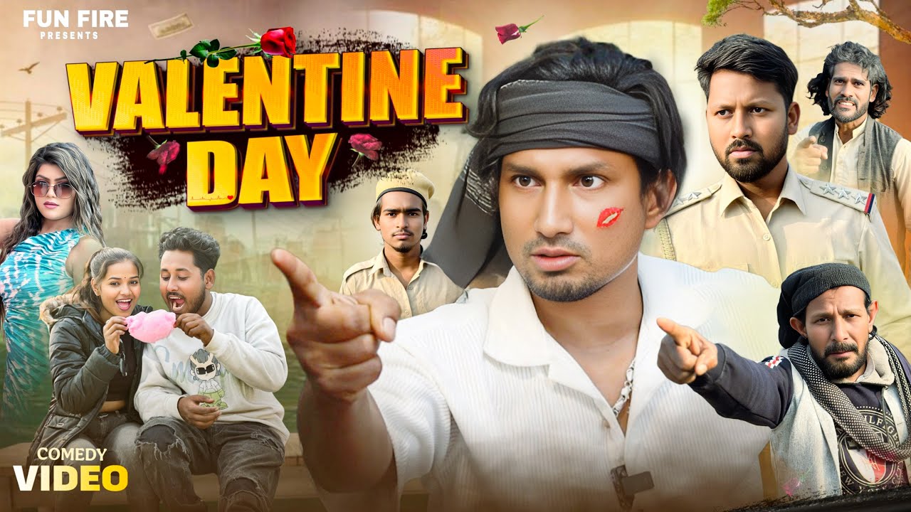वैलेंटाइन डे || VALENTINE DAY ||  || Fun Fire || Arif Raja Vlogs