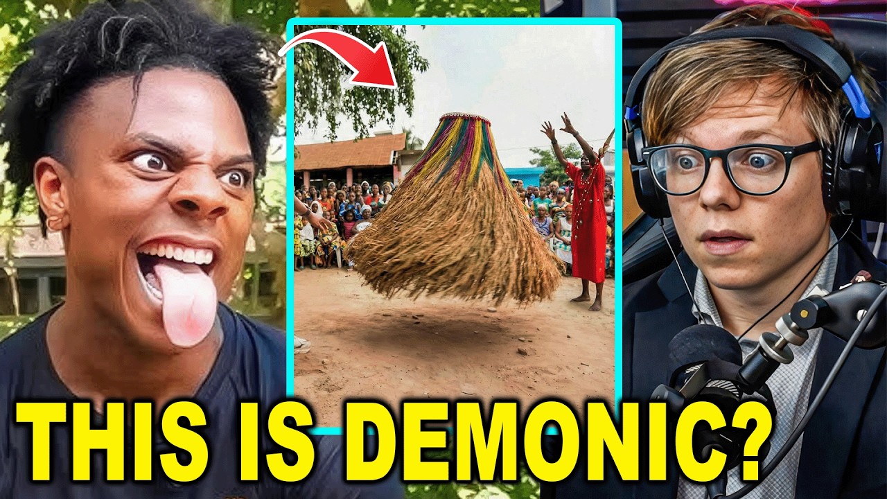 IShowSpeed Visits Demonic Dancing Straw Dolls And It's Disturbin