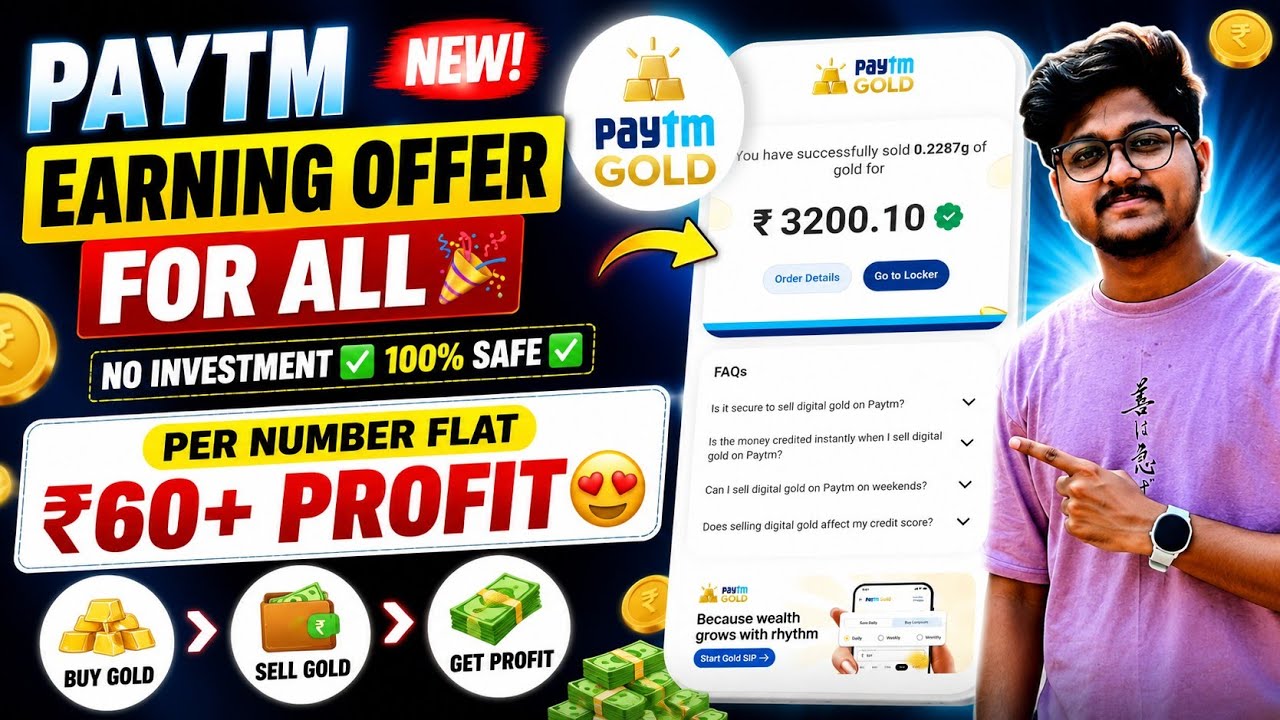 Earn ₹60+ Cashback Per Referral | New Paytm Cashback Offer Today😍❤️