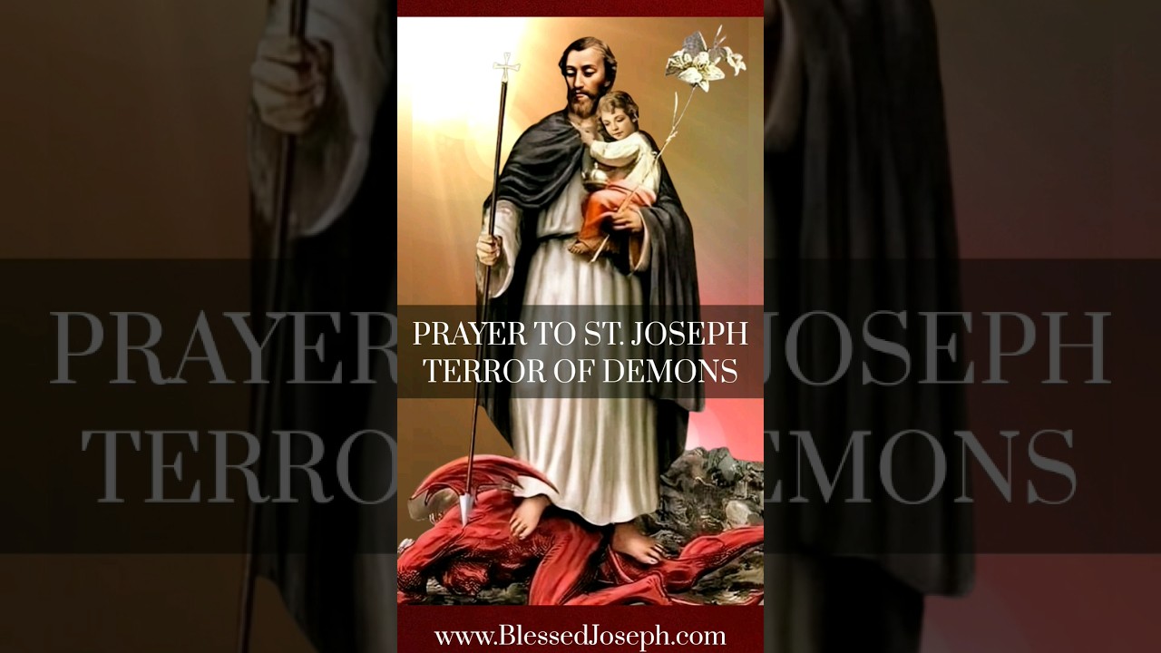 Prayer to St. Joseph Terror of Demons