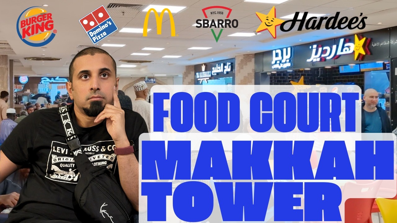 Best Eats at Makkah Tower in front of Haram 🇸🇦