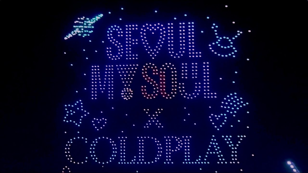 Sky Full of Drones & @coldplay Concert Visuals That Took My Breath Away!