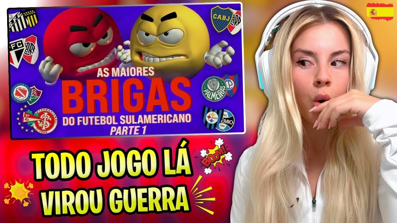 🚨 GRINGA REAGE - AS MAIORES BRIGAS DO FUTEBOL SULAMERICANO