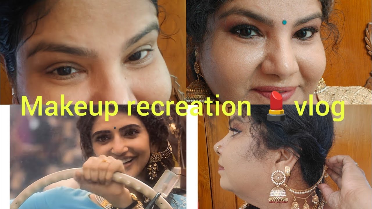 Parasakthi heroine sreeleela makeup 💄 recreation vlog uravuglay 😎