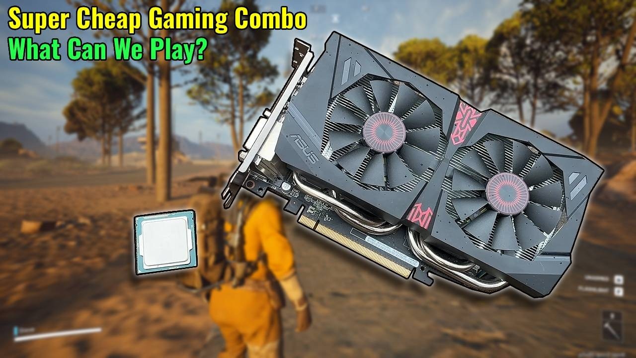 I wasn't expecting much from this super cheap CPU and GPU combo...