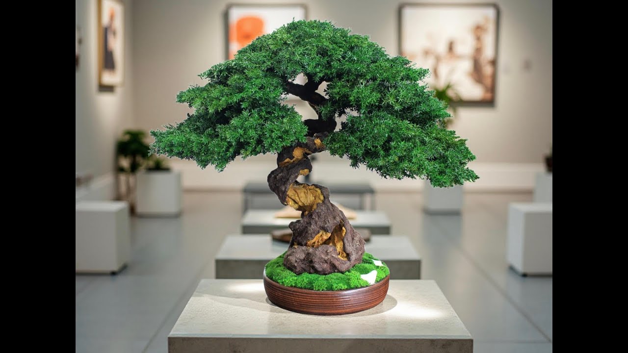 Preserved Bonsai Tree - simply the best decor for your interior! Tall 15,75