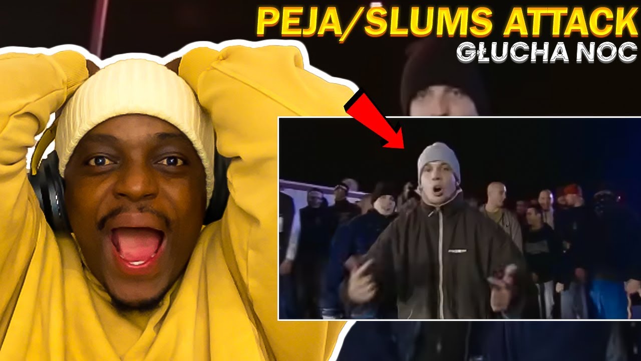 Peja/Slums Attack - Głucha Noc (POLISH RAP REACTION !!!)