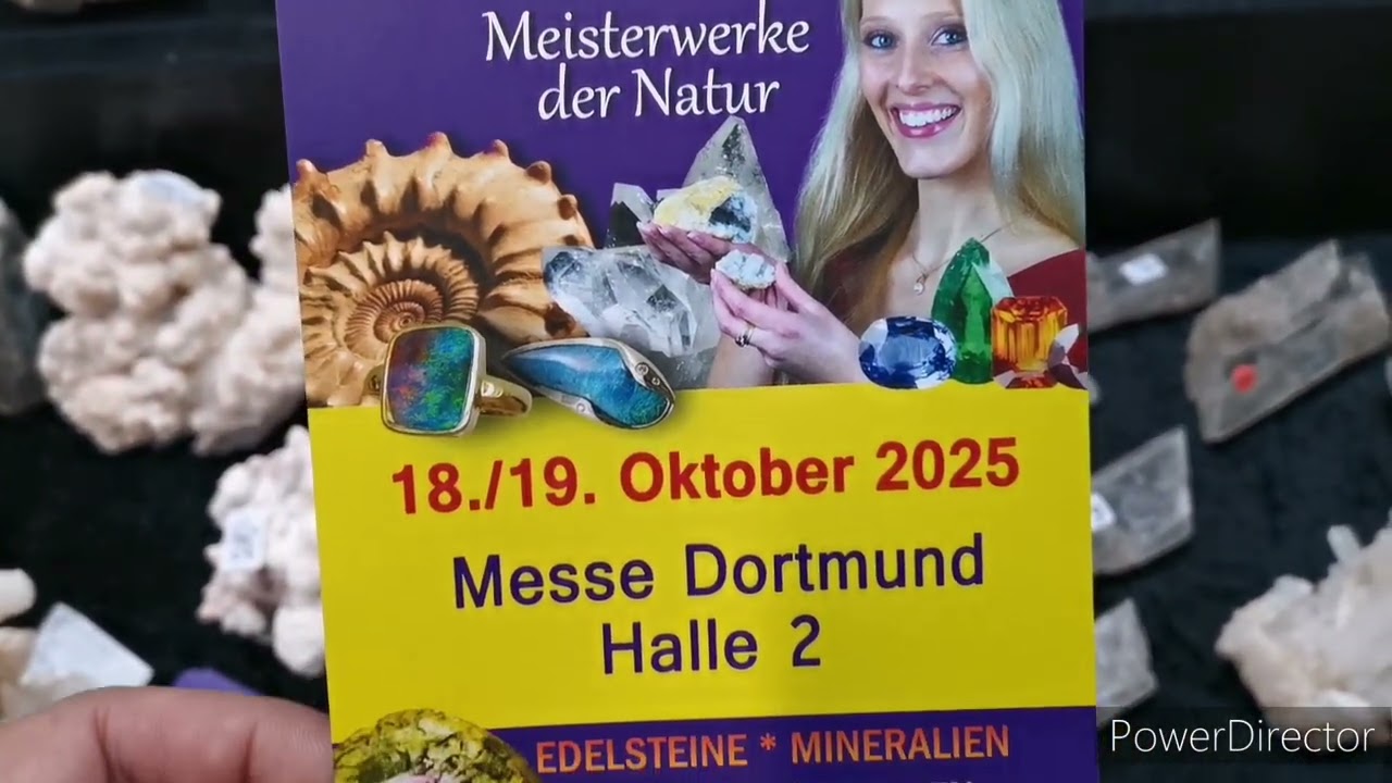 MineralienFranz TV. Mineralienbörse in Hückelhoven und auch schon neuer Termin für 2025.