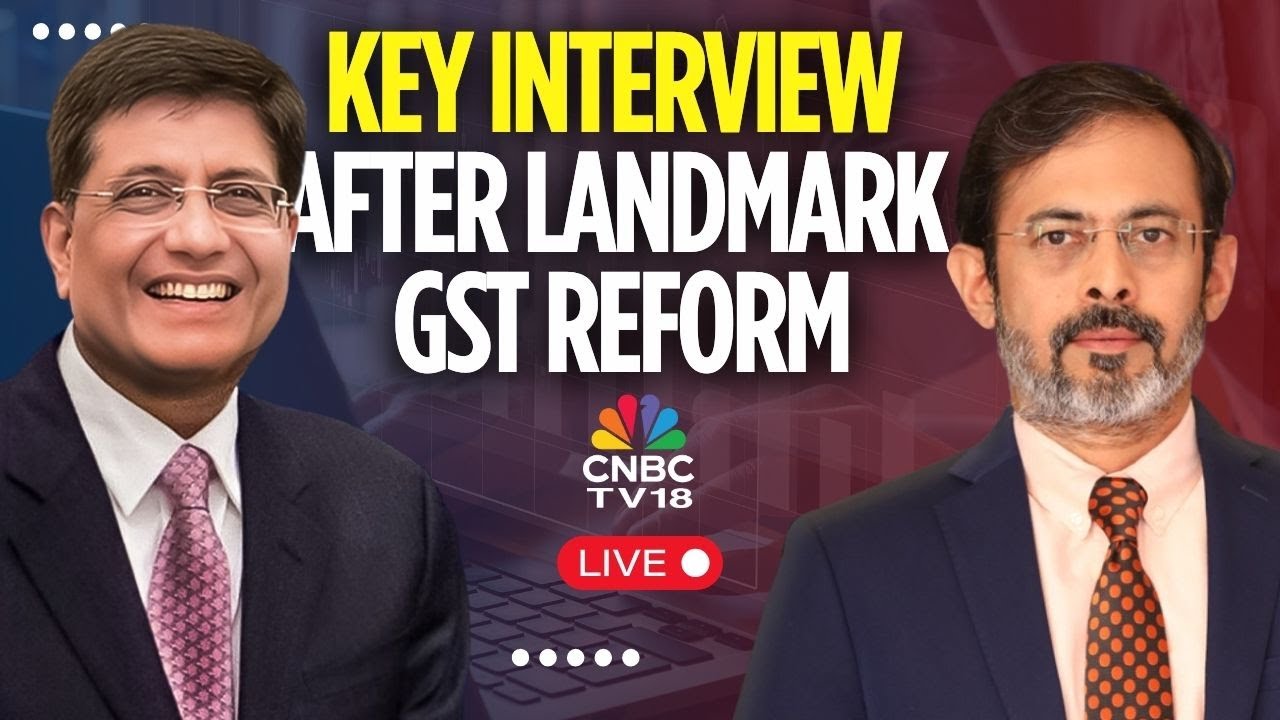 Piyush Goyal Exclusive LIVE: Key Interview Amid Trump Tariff Turmoil | Big GST Reforms Decoded |N18L