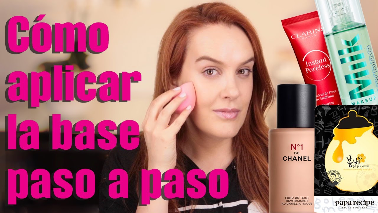 Cómo aplicar la base de maquillaje PASO a PASO /Especial para piel madura