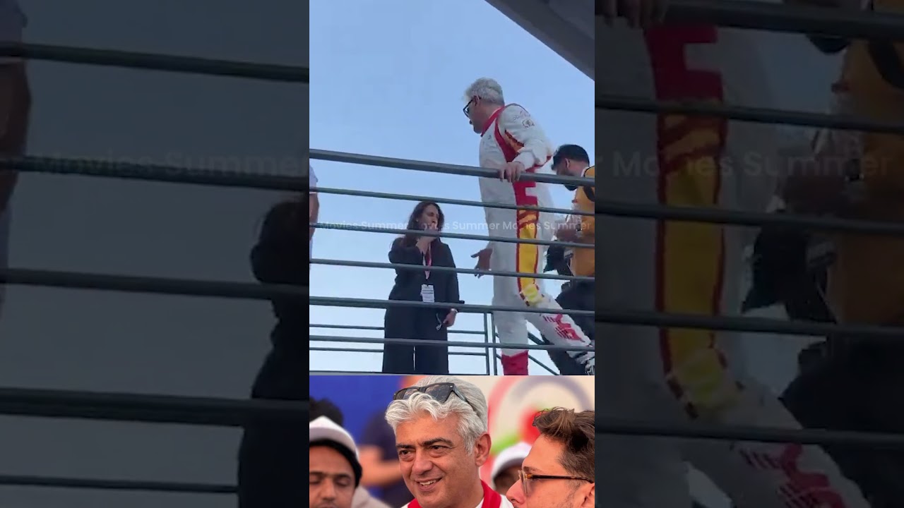 Ajith Kumar after Qualifying in 24H Dubai Car Race | Ajith Kumar Racing |  #ajithkumar #dubai