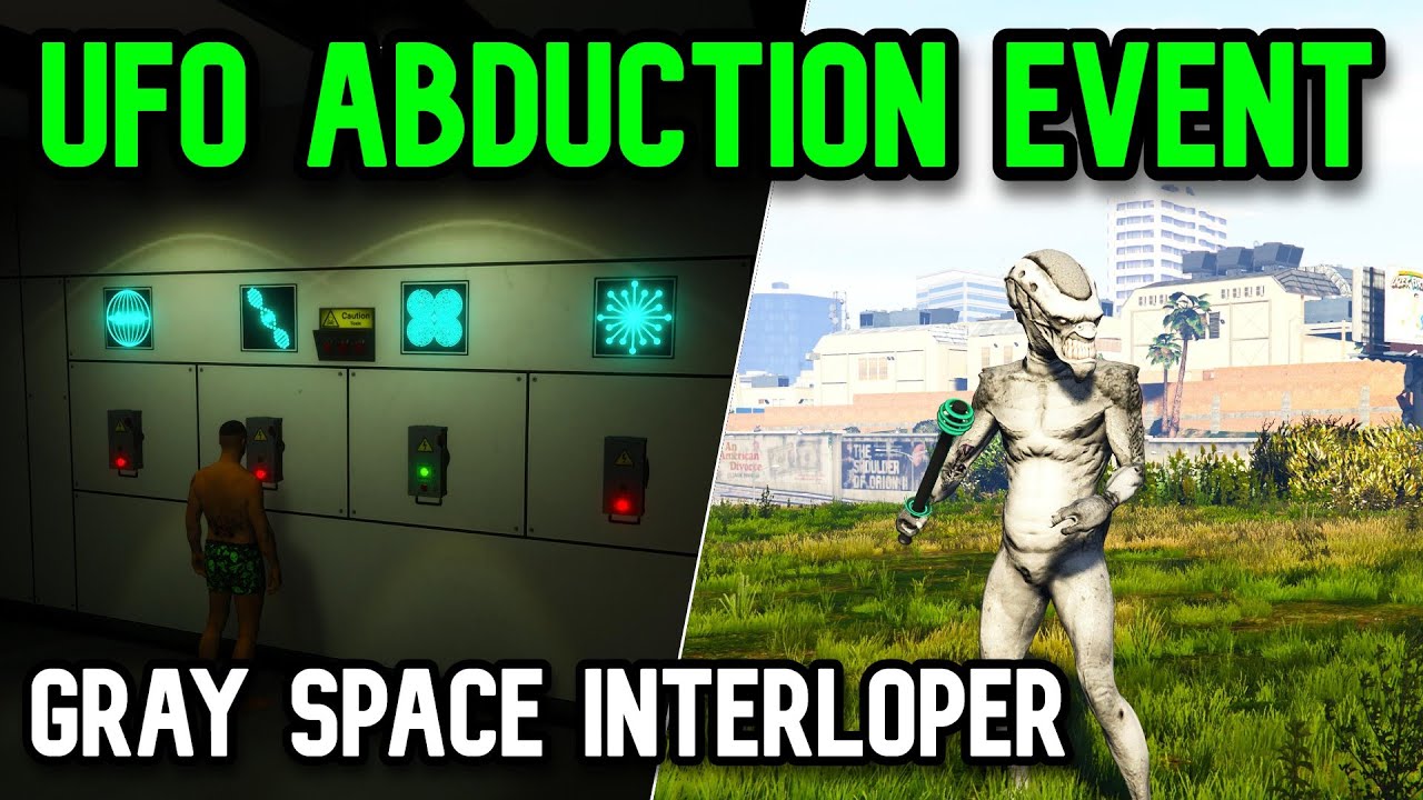 Gta 5 UFO Abduction Event - How to Unlock Gray Alien Outfit