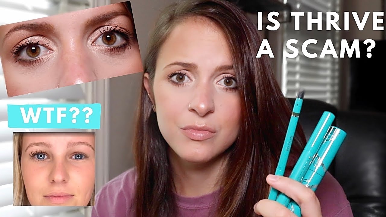 THRIVE CAUSMETICS LASH EXTENSION MASCARA UNBIASED REVIEW | Is it a SCAM?! Instagram made me buy it!
