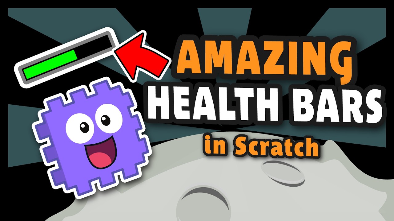 УДИВИТЕЛЬНЫЕ БАРЫ ЗДОРОВЬЯ в Scratch — простое руководство по Scratch