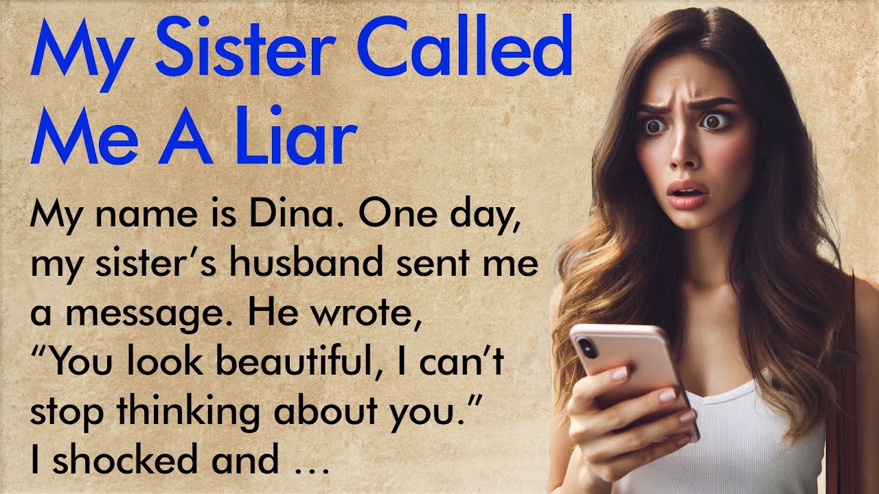 I Warned My Sister About Her Husband… But She Called Me a Liar ✅ English Learning (A1–A2 Level) ✅