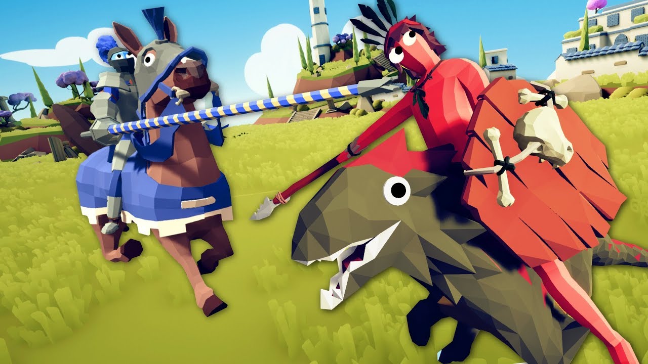Raptor Raiders Are BROKEN - Totally Accurate Battle Simulator (TABS)
