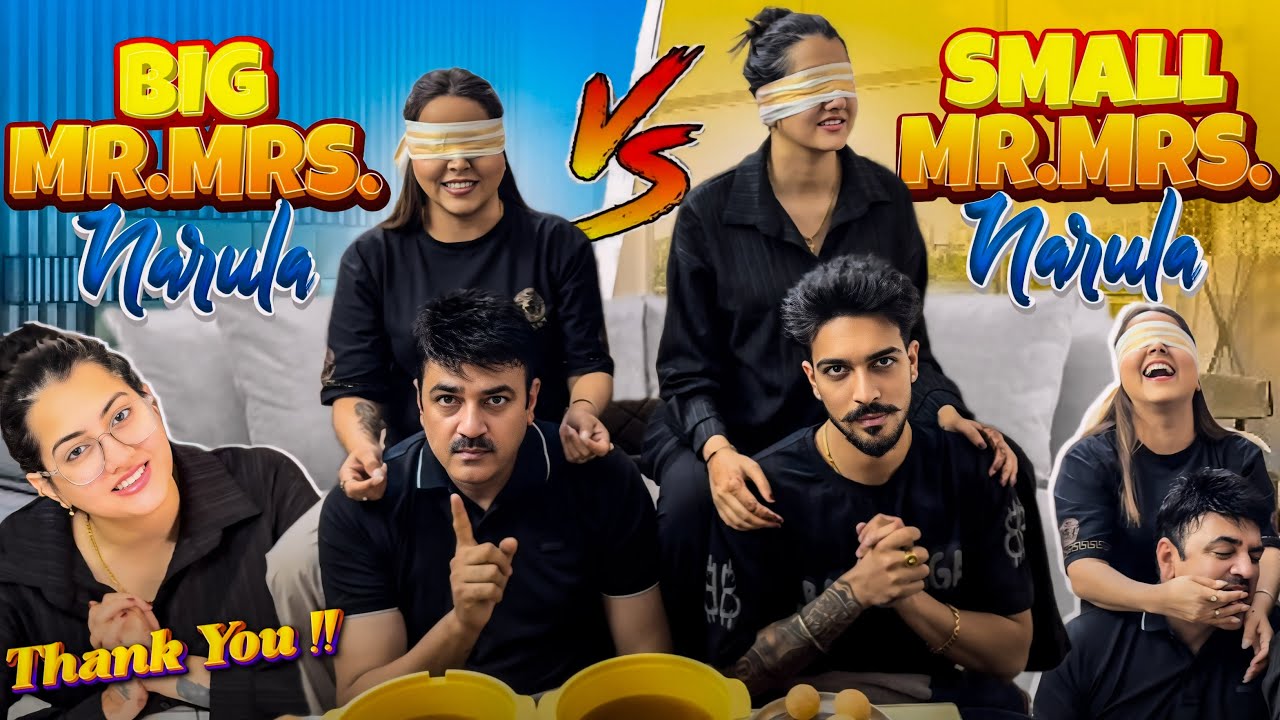 🧿👩‍🍼THANKU FOR BLESSING ON GOOD NEWS 🥰| BIG MR MRS NARULA V/S SMALL MR MRS NARULA 😂
