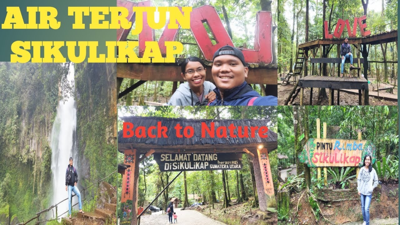 Keindahan Alam Air Terjun Sikulikap Tanah Karo