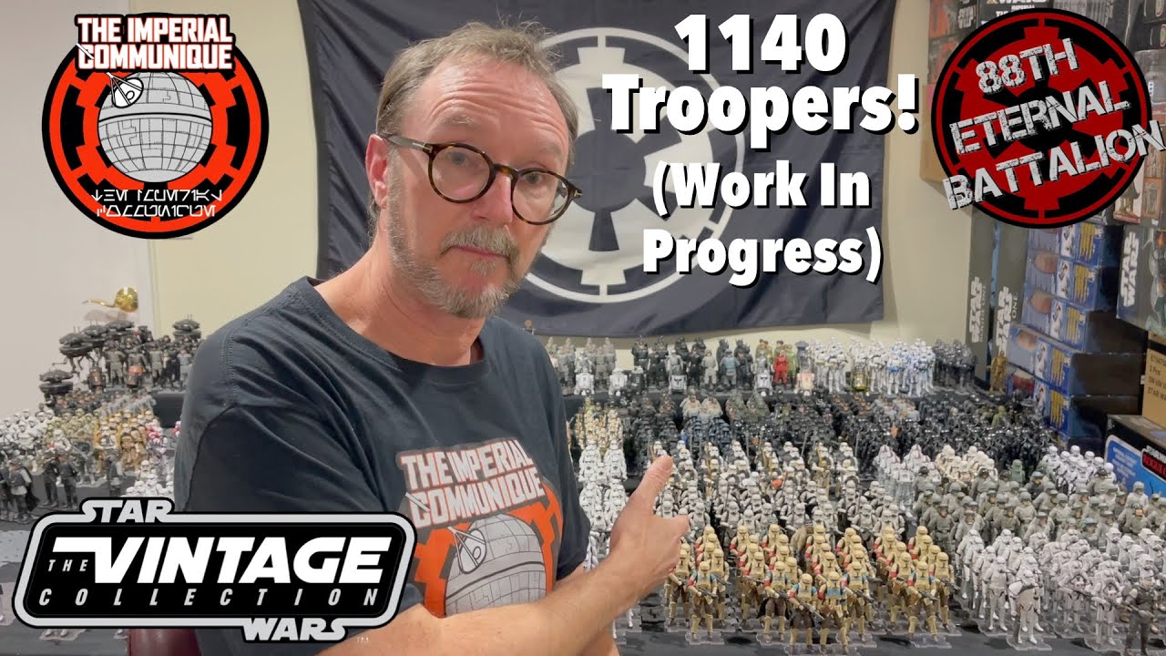 Фигурка STAR WARS MASSIVE Army 1140 IMPERIAL Troopers [TVC Hasbro 3,75 дюйма]