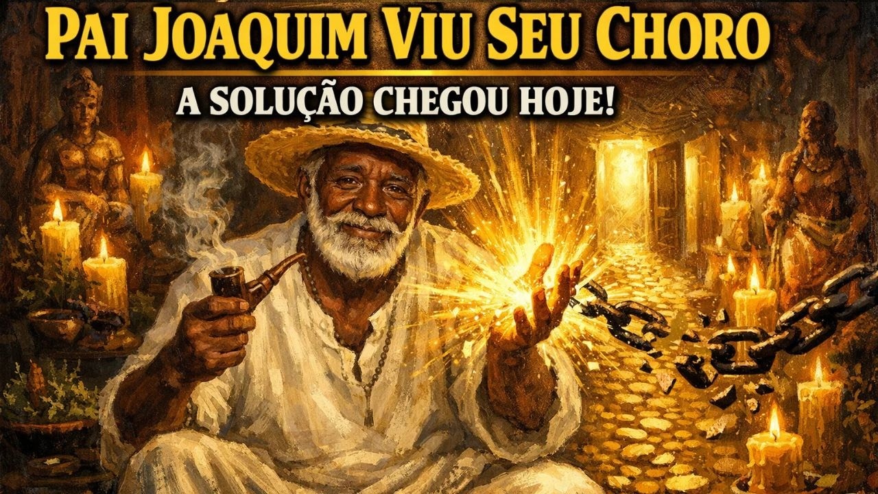 Pai Joaquim viu suas lágrimas hoje: 5 Preces Fortes para Quebrar Demandas e Atrair Dinheiro