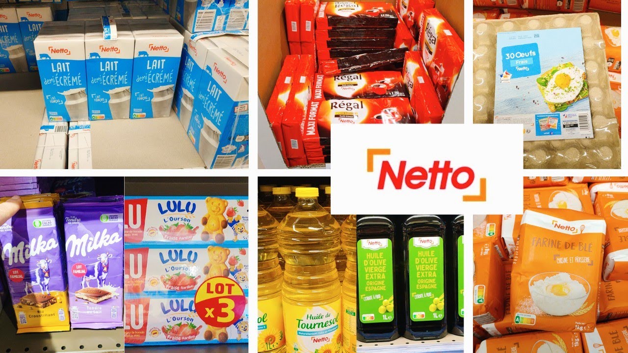 NETTO ARRIVAGE 21/01/23  💯ALIMENTAIRE#arrivage