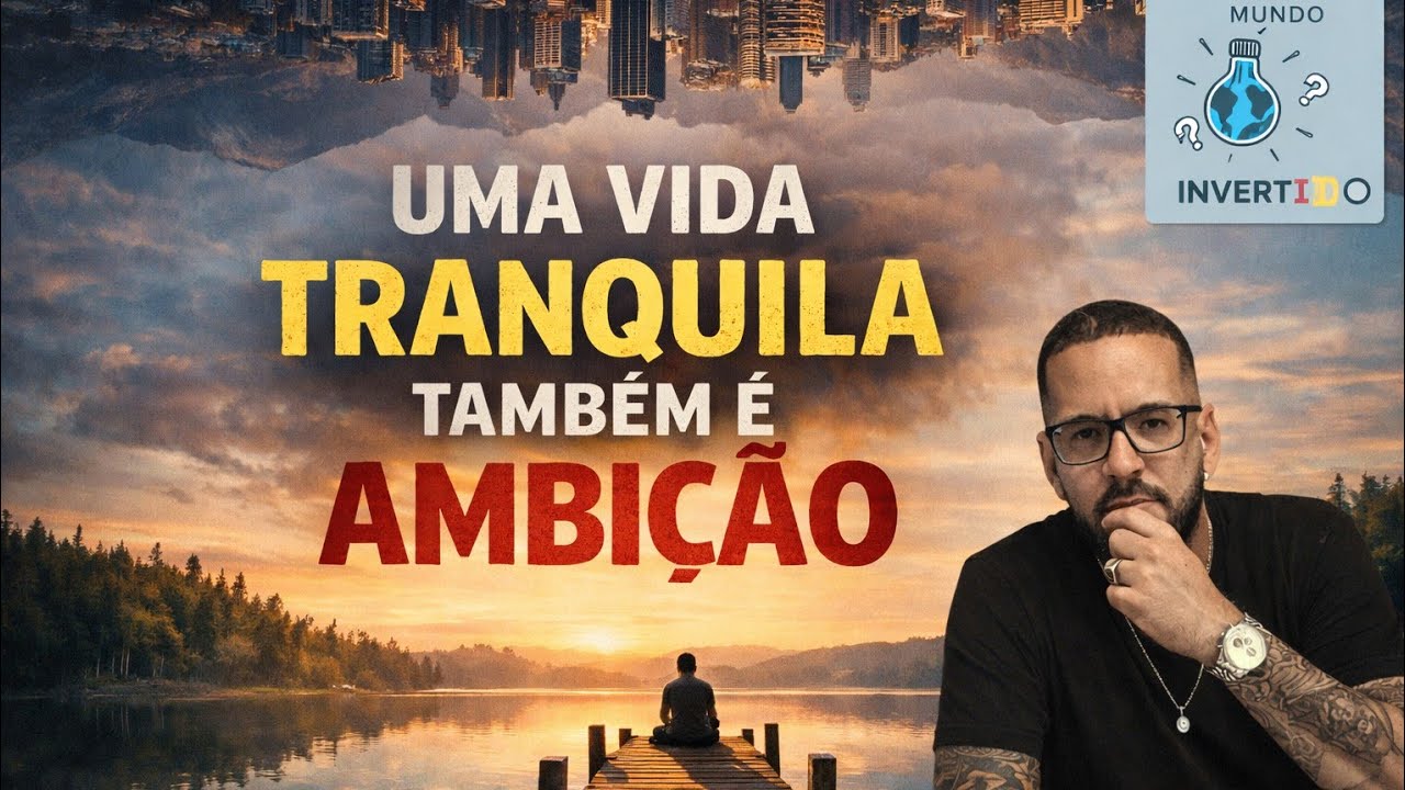 Ter uma vida TRANQUILA também é ambição. 