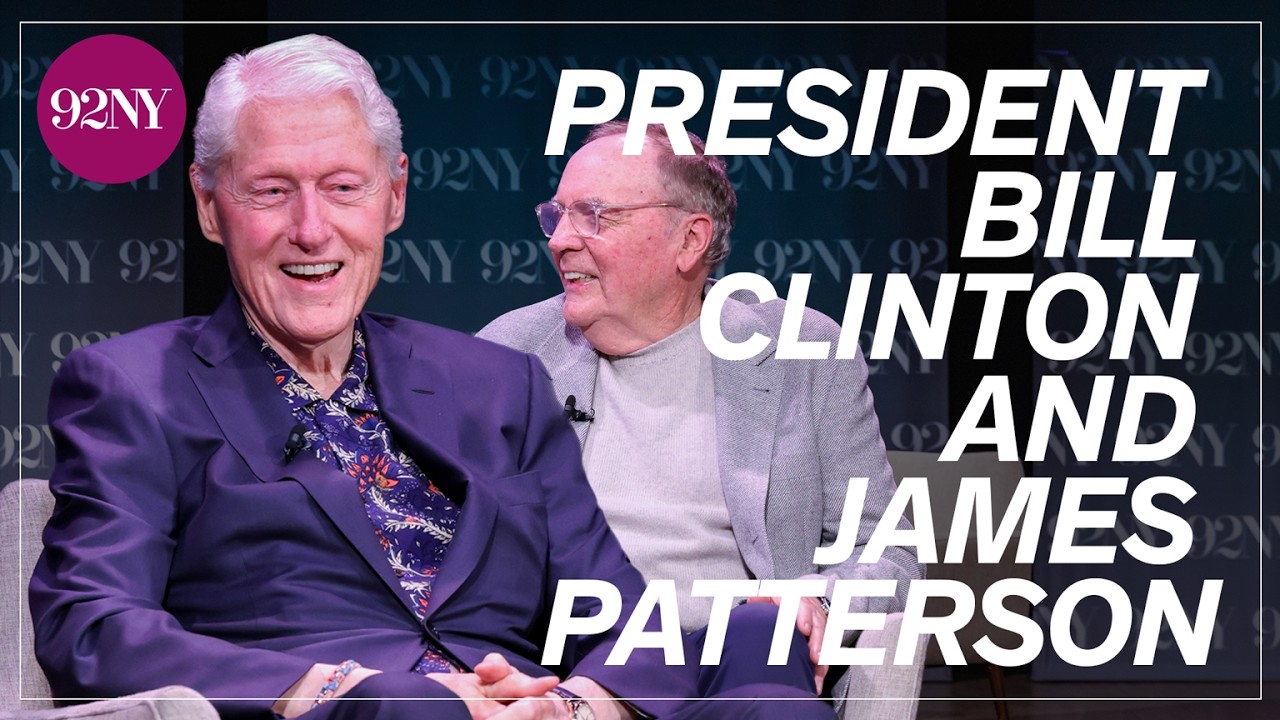 President Bill Clinton and James Patterson with David Baldacci: The First Gentleman