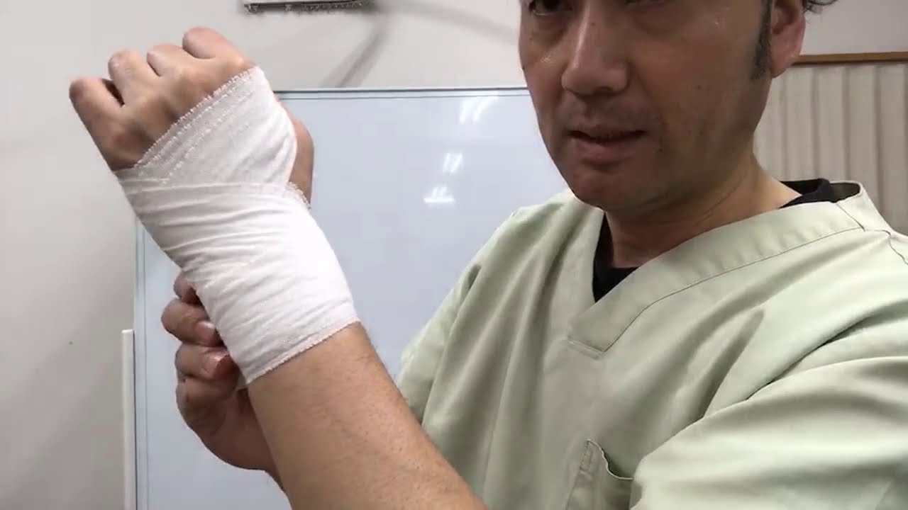 【一人で手首の包帯を巻く方法】上手に巻くコツを伝授します！船橋市二和向台/あかり接骨院