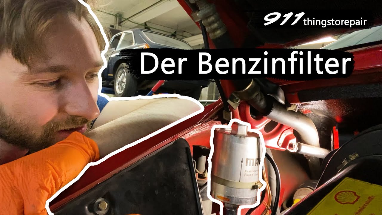 Mal was Einfaches – Benzinfilter wechseln | 911thingstorepair | Porsche 911 Targa G-Modell | diy