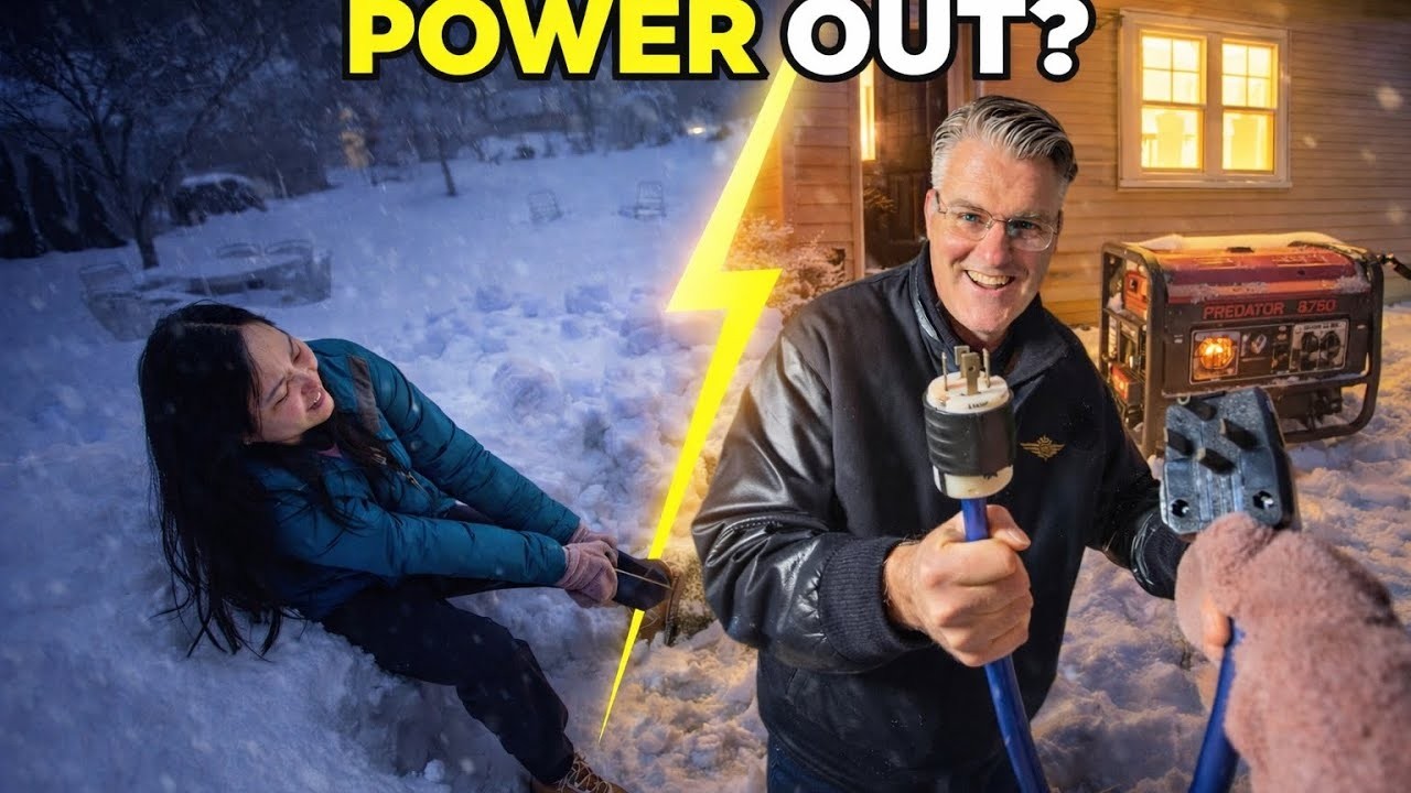 Power Outage? This Generator Runs Our Entire House