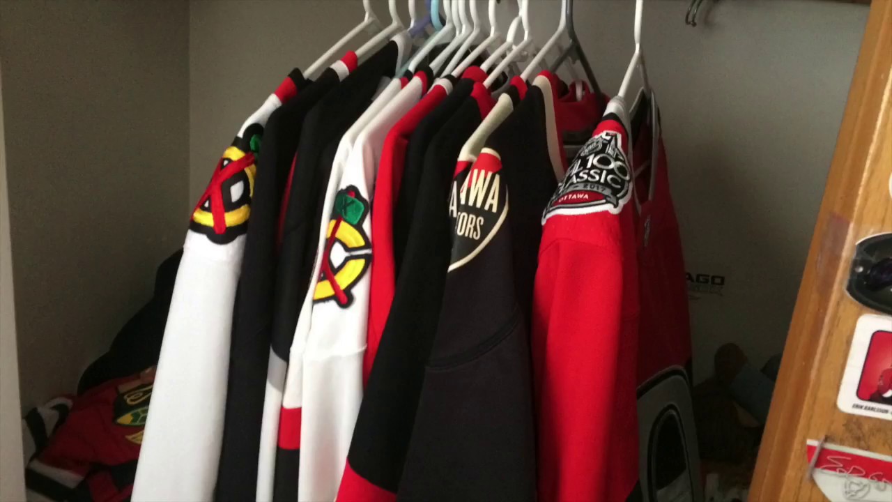My Hockey Jersey Collection