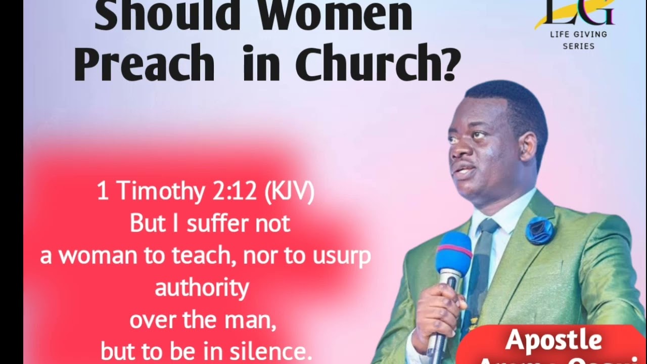 Should Women Be allowed to Preach in Church? || Apostle Arome Osayi