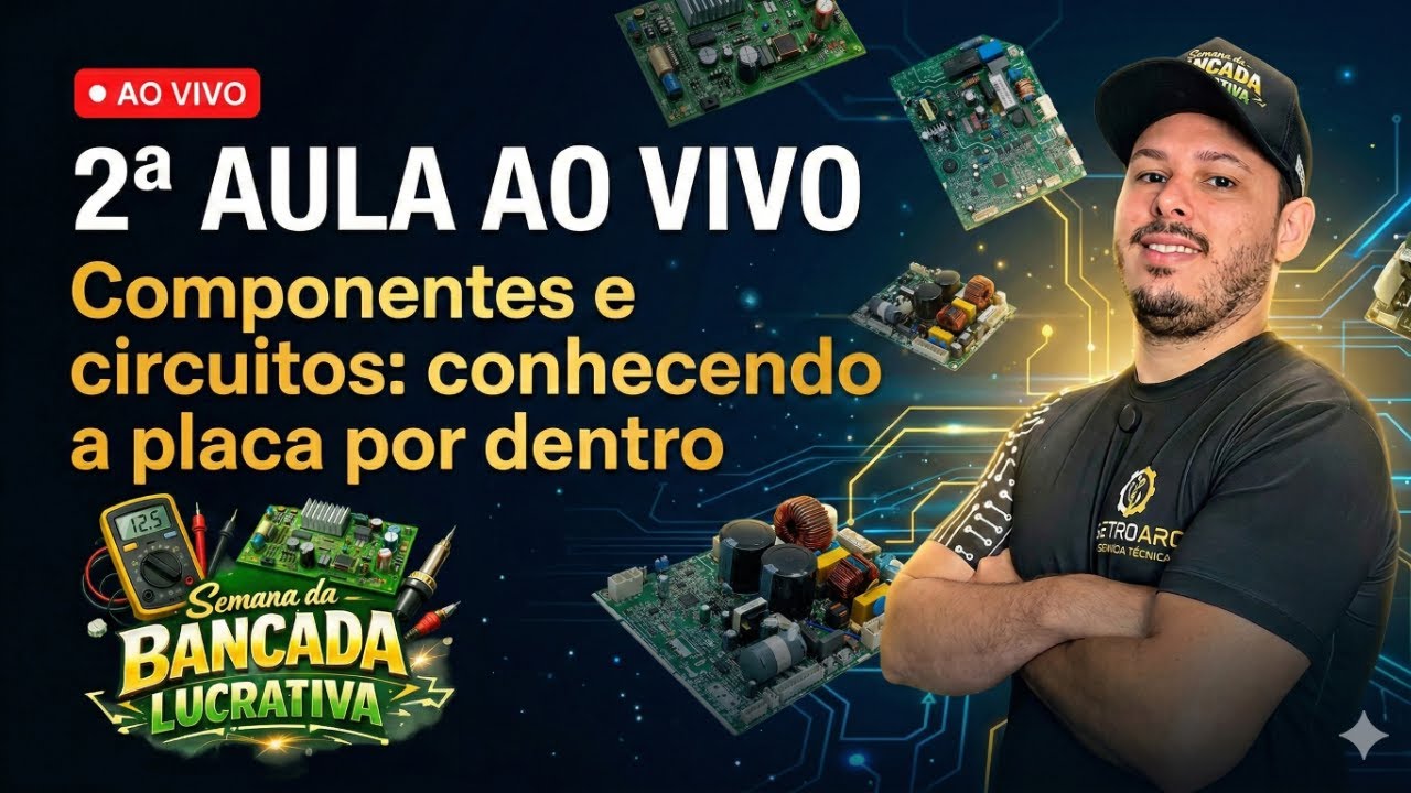 2ª Aula - Componentes e circuitos: Conhecendo a placa por dentro.