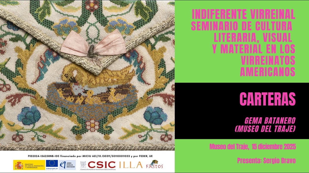 Carteras. Con Gema Batanero López (Museo del Traje)