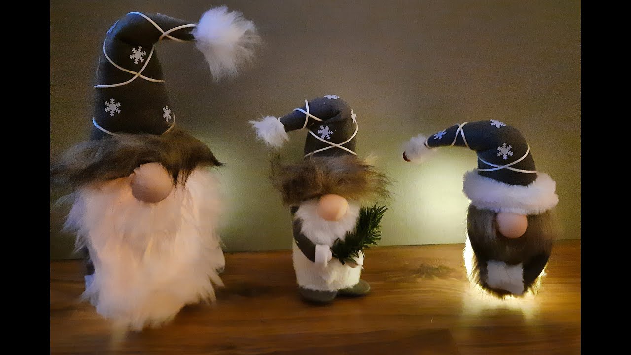 Diy Christmas - Bricolage de Noël : Mes Gnomes de Noël avec des bocaux