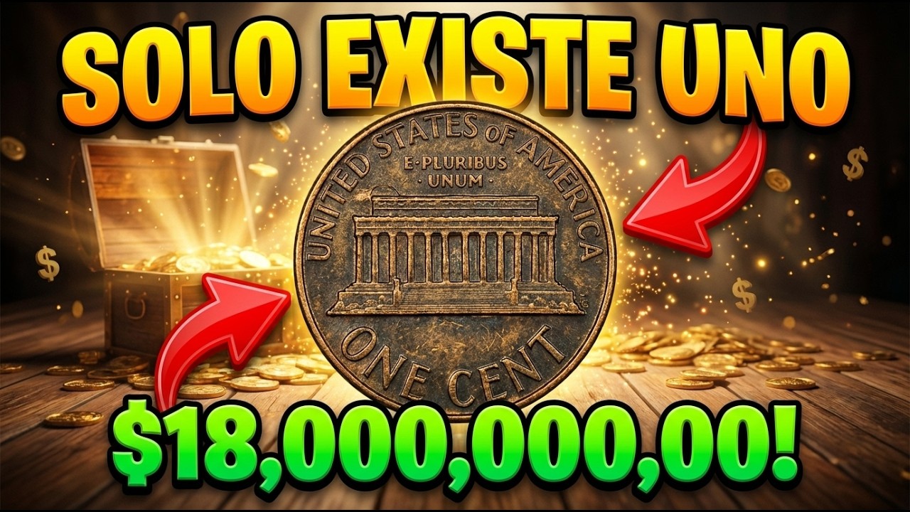 ¡No Gastes Estas Monedas Negras de 1 Centavos! Valen Más Que el Oro | #monedasraras