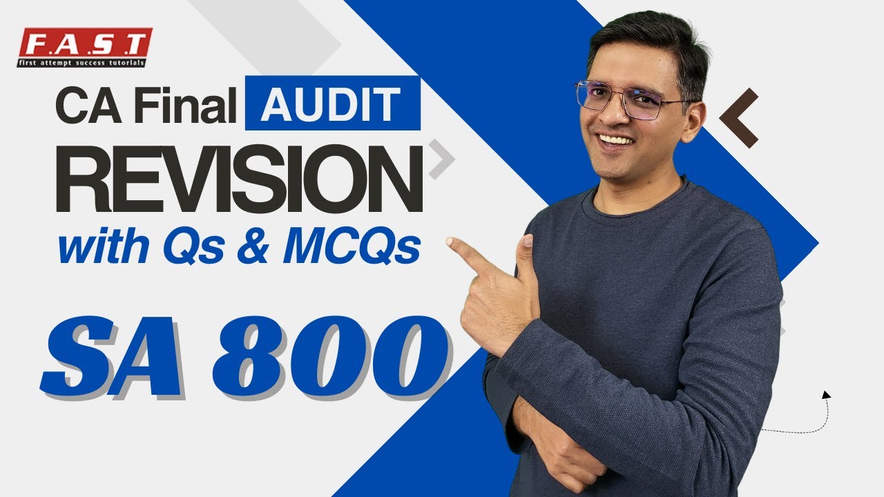 CA Final Audit May 24 - Revision SA 800