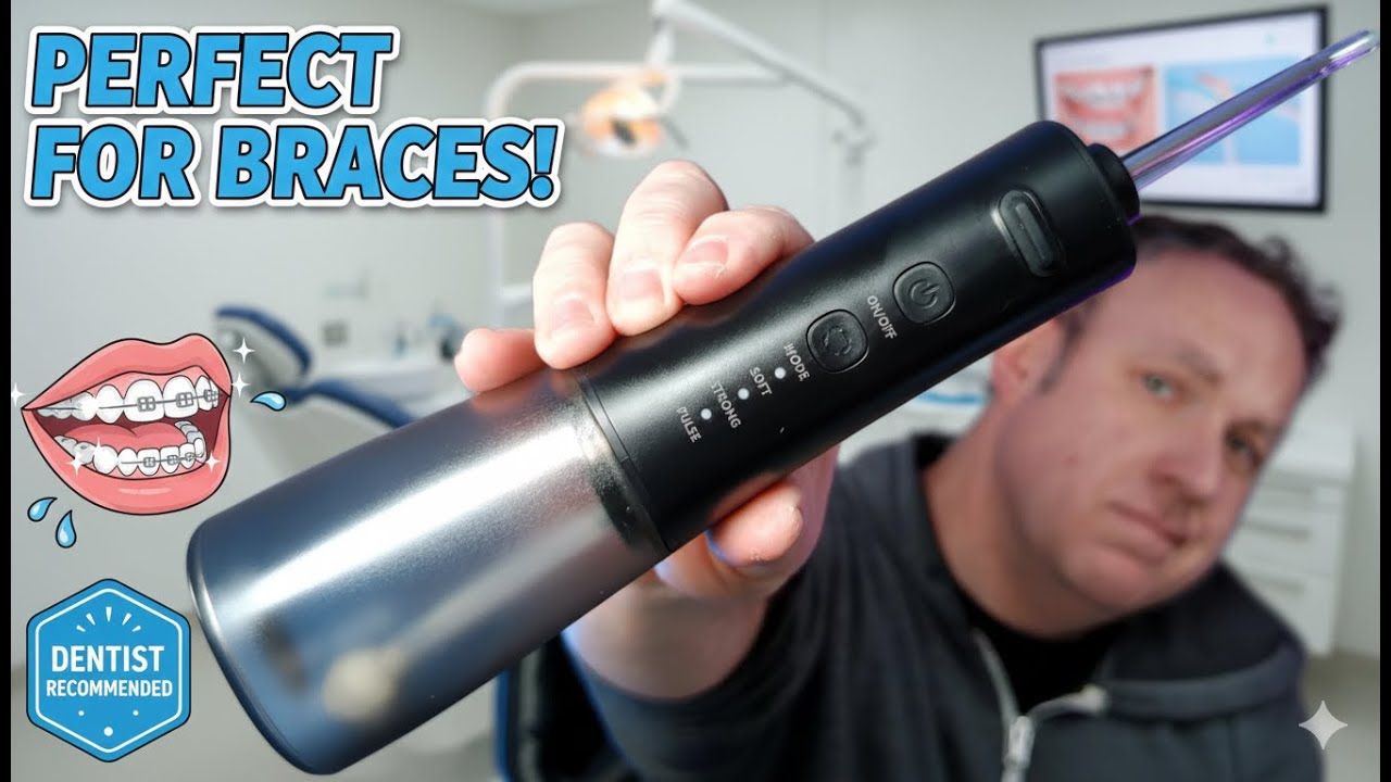 Ирригатор для полости рта. Лучший вариант для людей с брекетами? Мне очень нравится этот ирригатор!