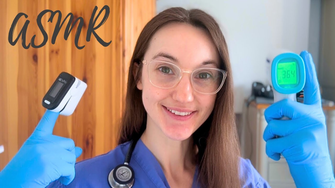 ASMR Nurse Checks Your Clinical Observations 👩‍⚕️ Medical Roleplay, Blood Pressure & Heart Rate