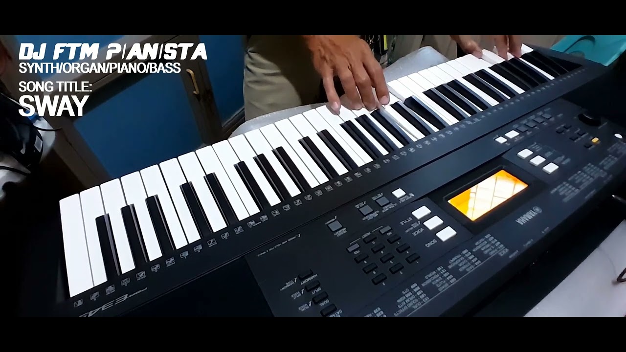 SWAY  SYNTH COVER #djftmpianista #yamahakeyboard #synthcover #music