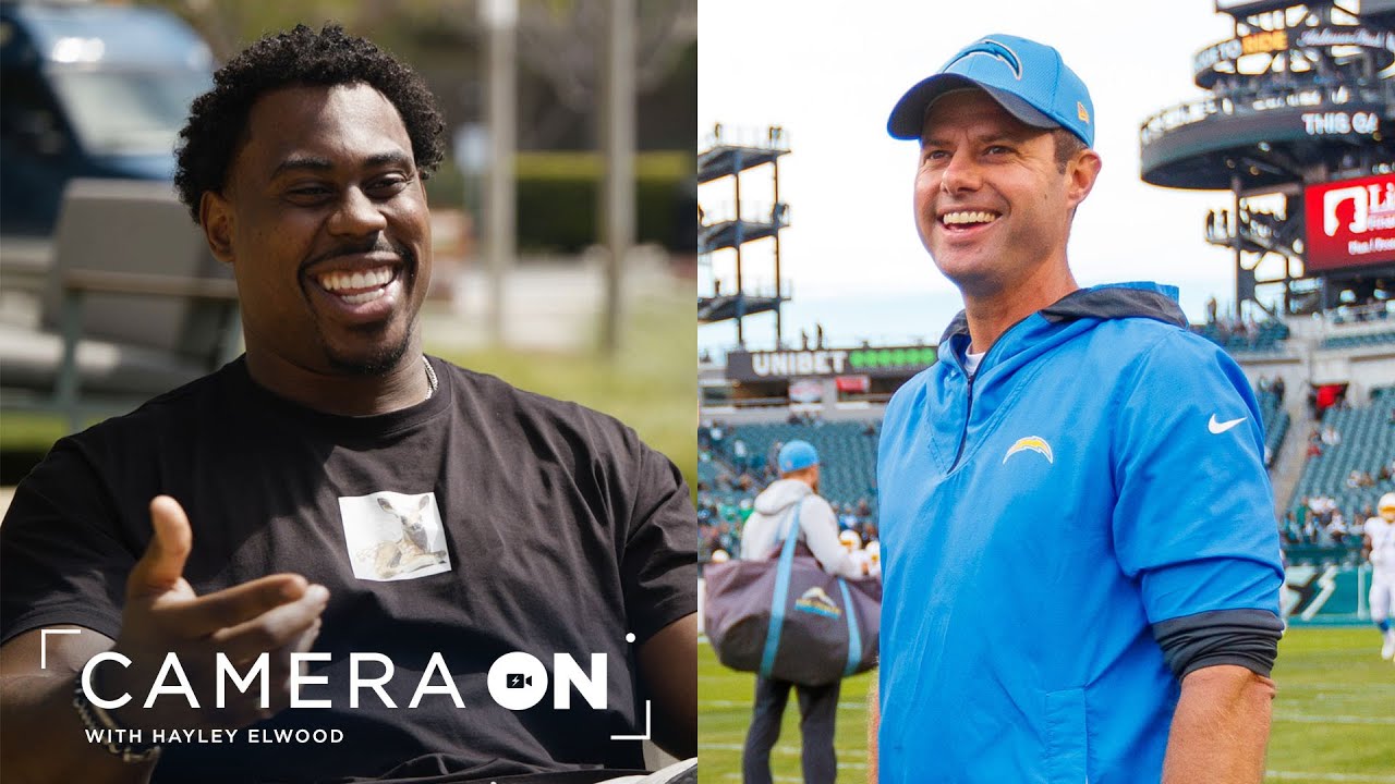 Sebastian Joseph-Day On Reunion With Brandon Staley | LA Chargers