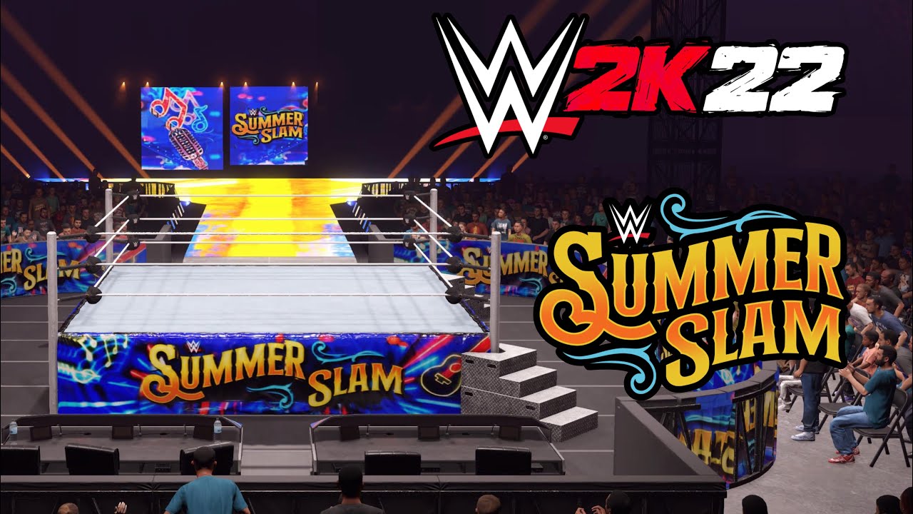 WWE 2K22 Summerslam 2022 arena