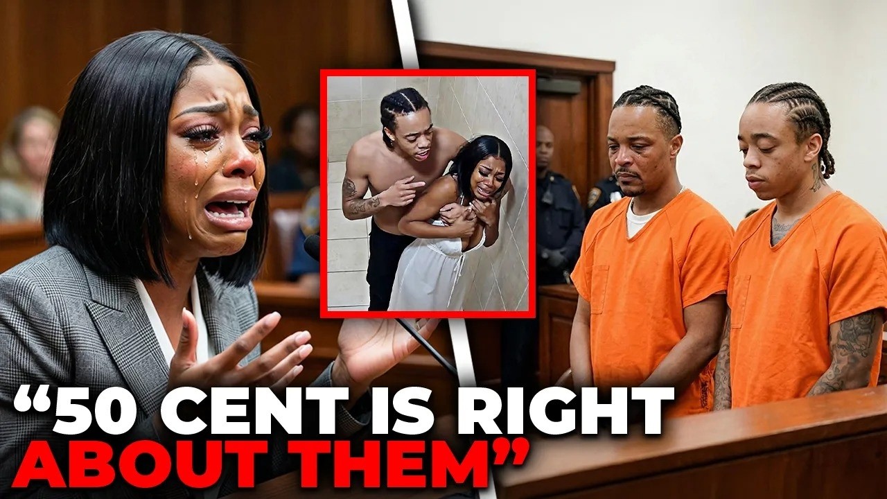 King Harris' Girlfriend BREAKS DOWN And Destroys King Harris & T.I. In Court