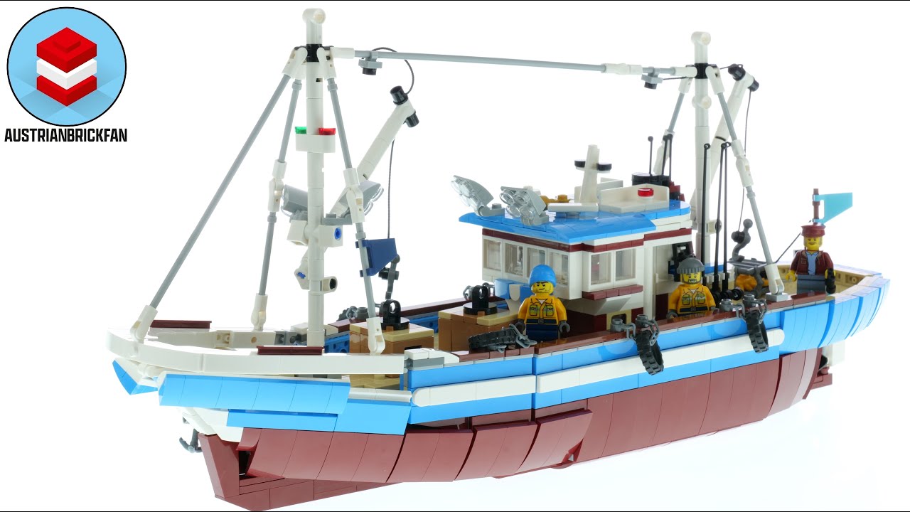 LEGO 910010 Great Fishing Boat - LEGO Speed Build Review