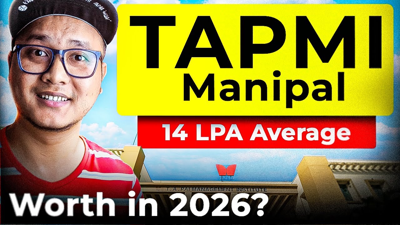TAPMI Manipal Worth It in 2026? 😮 14 LPA Average, Fees, ROI & Placement Reality