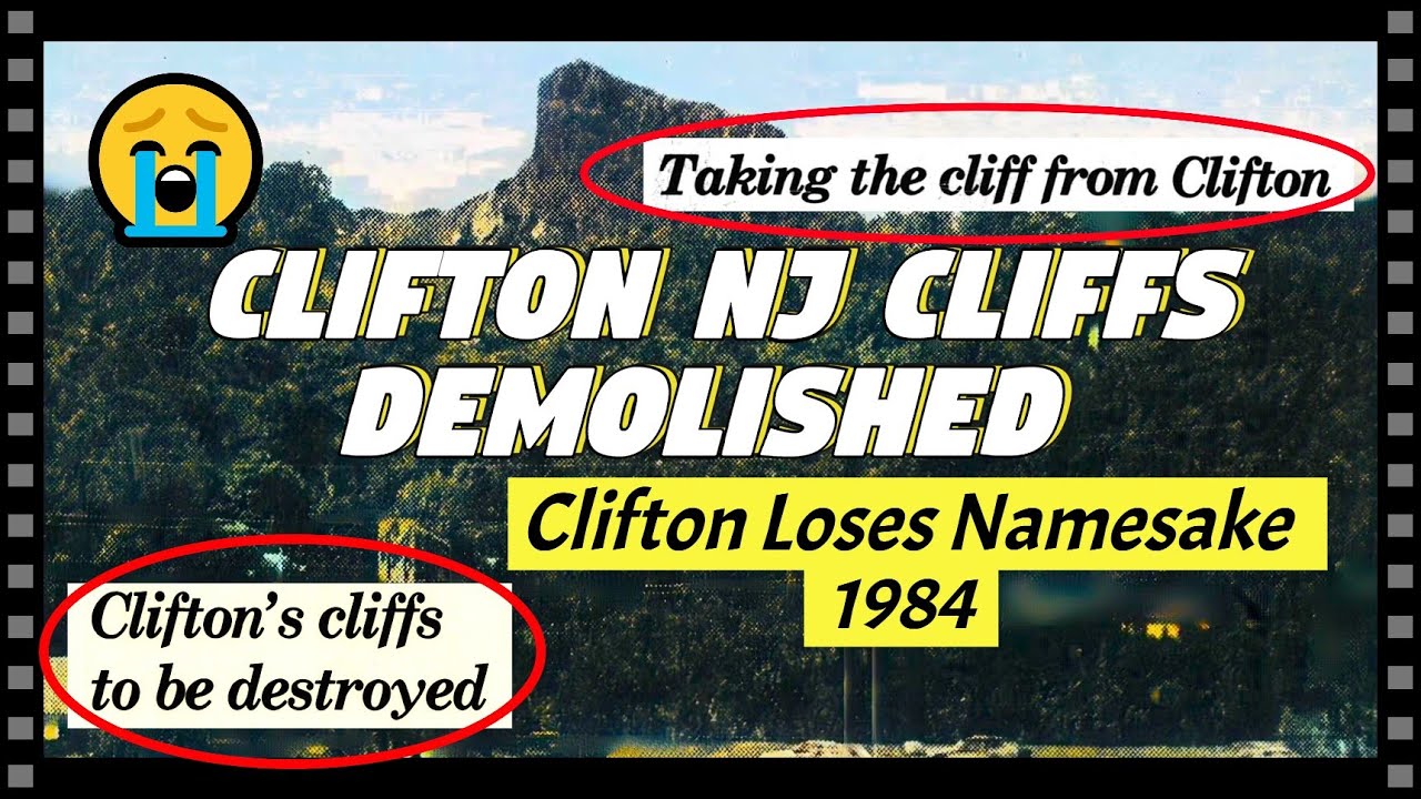 The Cliff's Of Clifton, New Jersey. Finally Demolished {1984} {News Photographs And Story}
