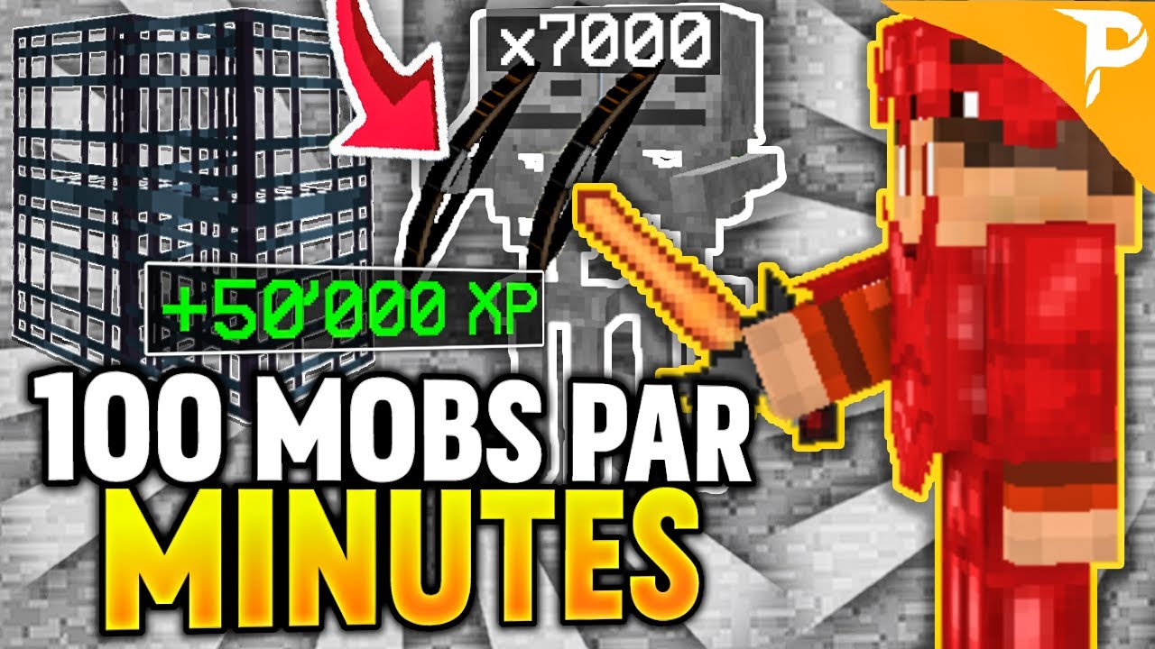 100 MOBS PAR MINUTE GRÂCE À CES SPAWNERS  - PALADIUM V8 EP.6