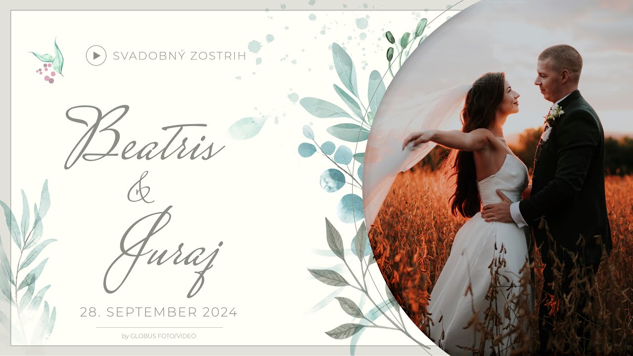 Beatris & Juraj - Svadobný zostrih | Snina | 4K