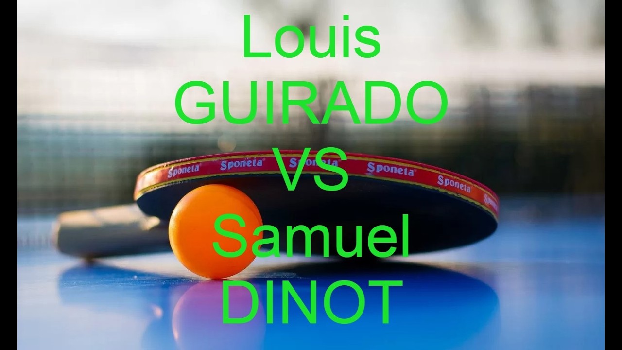 PRE-NATIONALE I VS Samuel DINOT (1958pts - Noisy Le Grand CSTT)
